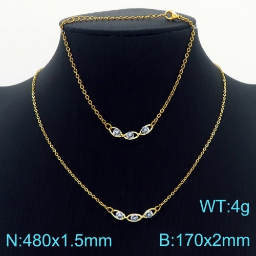 Stainless Steel Jewelry Set KS190916-Z11