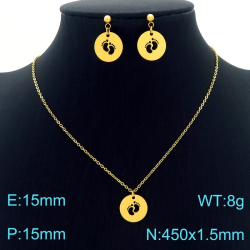 Stainless Steel Jewelry Set KS190484-Z17