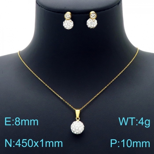 Stainless Steel Jewelry Set KS190106-Z18