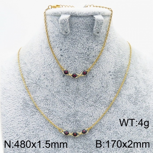 Stainless Steel Jewelry Set KS190923-Z11