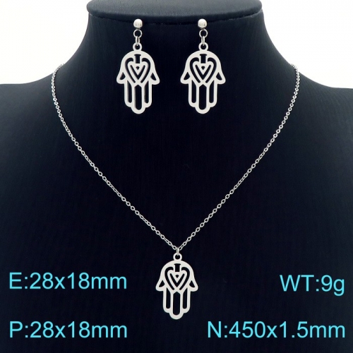 Stainless Steel Jewelry Set KS190459-Z13