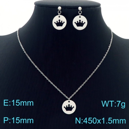 Stainless Steel Jewelry Set KS190477-Z13