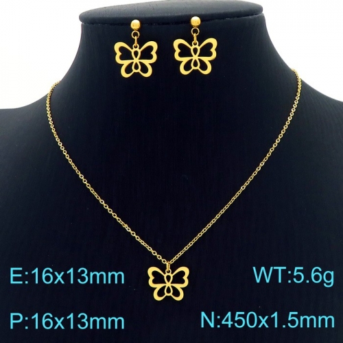 Stainless Steel Jewelry Set KS190486-Z17