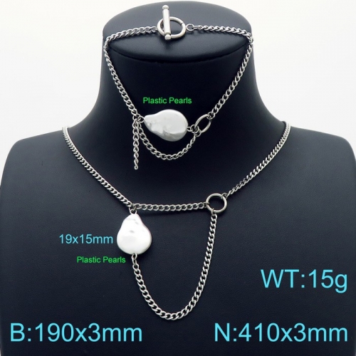 Stainless Steel Jewelry Set KS189766-Z17