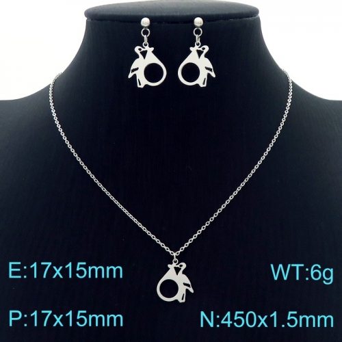 Stainless Steel Jewelry Set KS190495-Z13