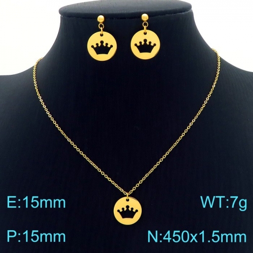 Stainless Steel Jewelry Set KS190478-Z17