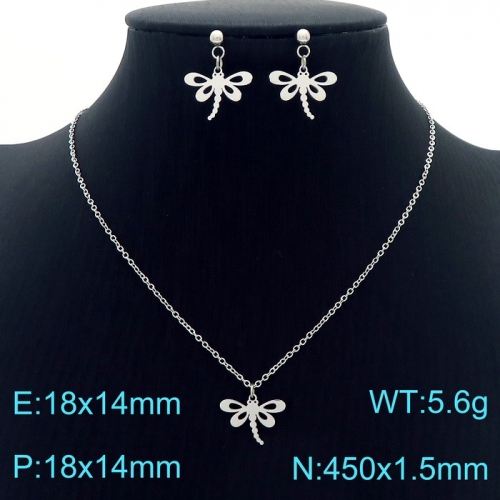 Stainless Steel Jewelry Set KS190493-Z13