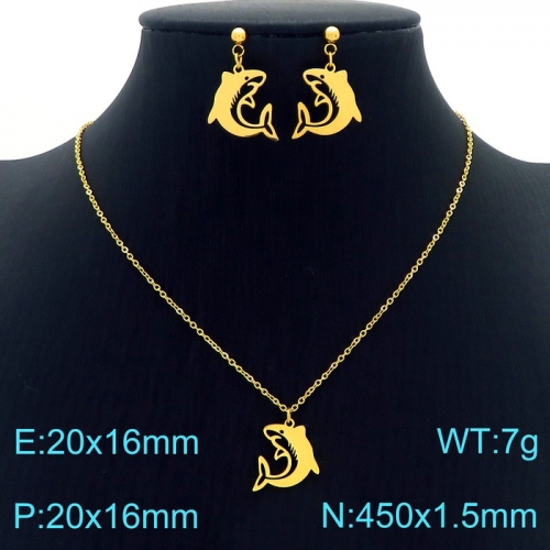 Stainless Steel Jewelry Set KS190490-Z17