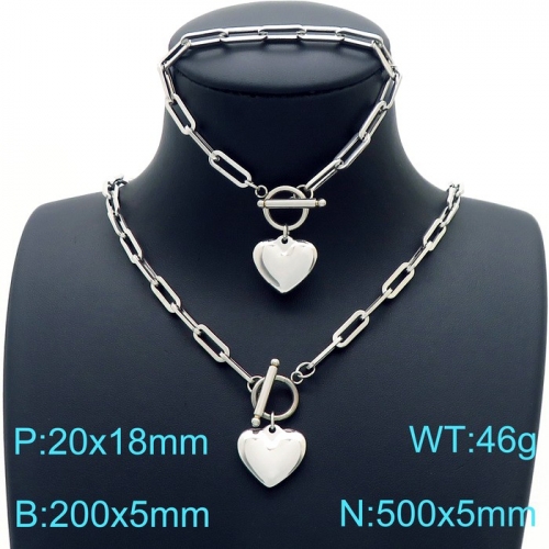 Stainless Steel Jewelry Set KS190501-Z31