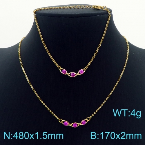 Stainless Steel Jewelry Set KS190919-Z11