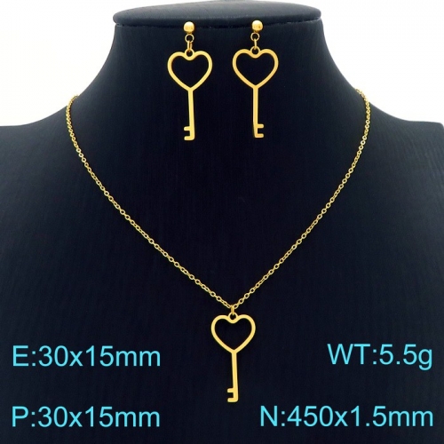 Stainless Steel Jewelry Set KS190468-Z17