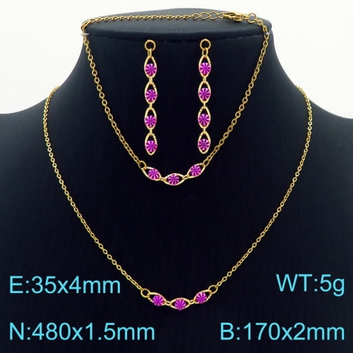 Stainless Steel Jewelry Set KS190918-Z17