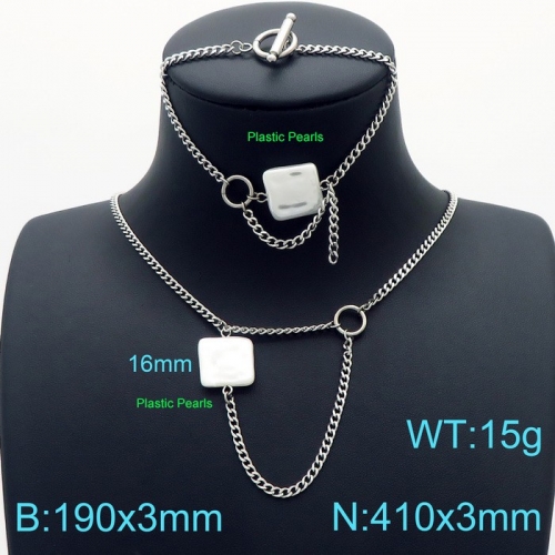 Stainless Steel Jewelry Set KS189768-Z17