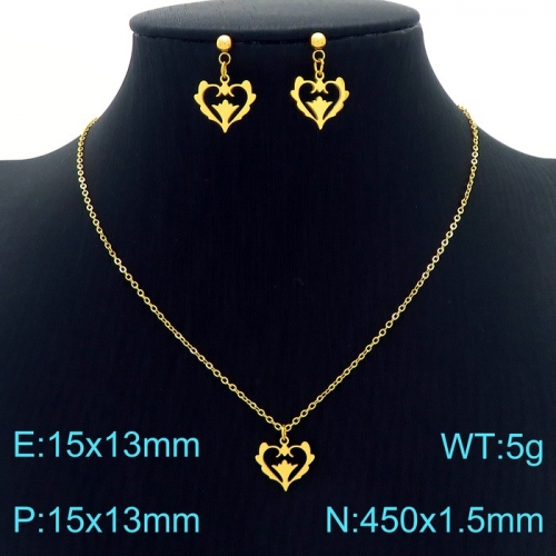 Stainless Steel Jewelry Set KS190492-Z17