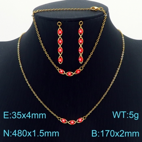 Stainless Steel Jewelry Set KS190912-Z17