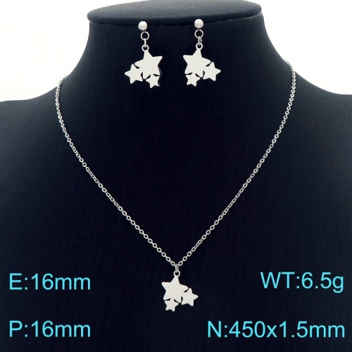 Stainless Steel Jewelry Set KS190497-Z13