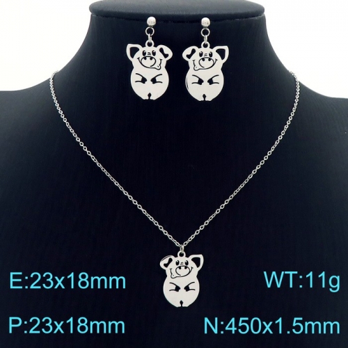 Stainless Steel Jewelry Set KS190479-Z13