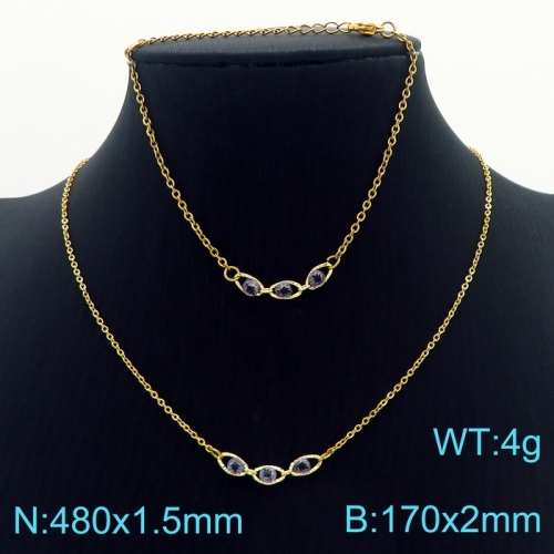 Stainless Steel Jewelry Set KS190922-Z11