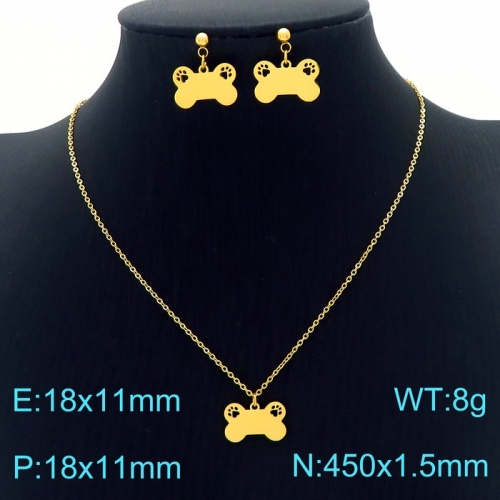 Stainless Steel Jewelry Set KS190466-Z17