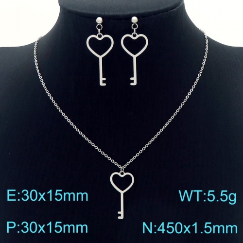 Stainless Steel Jewelry Set KS190467-Z13