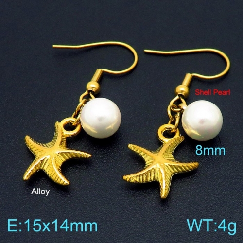 Stainless Steel Earring KE102725-Z10