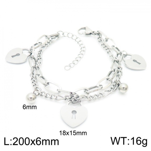 Stainless Steel Bracelet KB157245-Z13