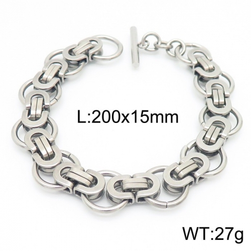 Stainless Steel Bracelet KB157713-Z11