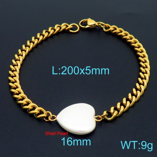 Stainless Steel Bracelet KB157789-Z10