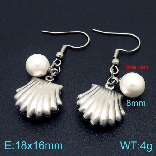 Stainless Steel Earring KE102726-Z9