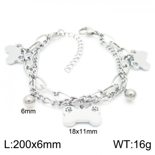 Stainless Steel Bracelet KB157247-Z13