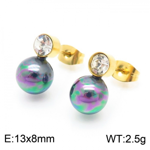 Stainless Steel Earring KE102189-Z10