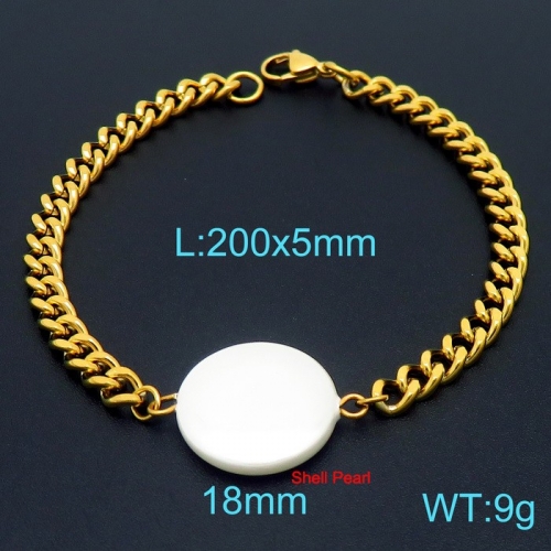 Stainless Steel Bracelet KB157791-Z10