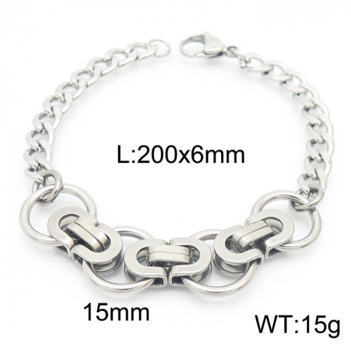 Stainless Steel Bracelet KB157719-Z9