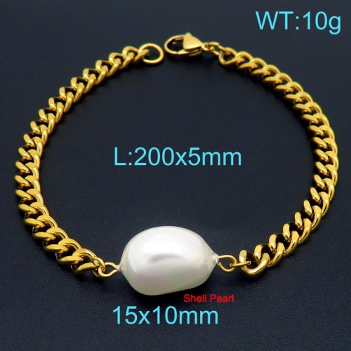 Stainless Steel Bracelet KB157796-Z10