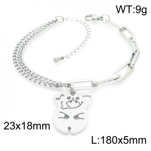 Stainless Steel Bracelet KB157233-Z9