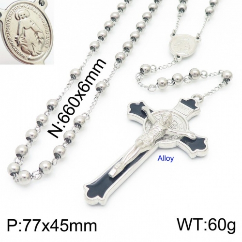 Stainless Steel Necklace KN227337-Z17