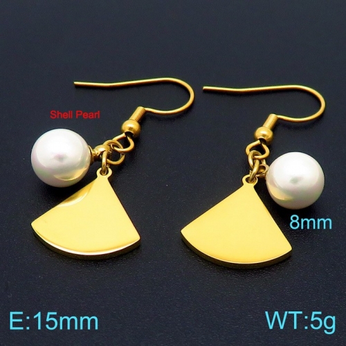 Stainless Steel Earring KE102730-Z13