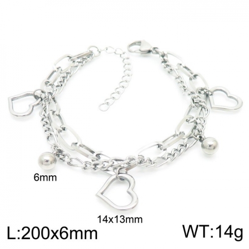 Stainless Steel Bracelet KB157243-Z13