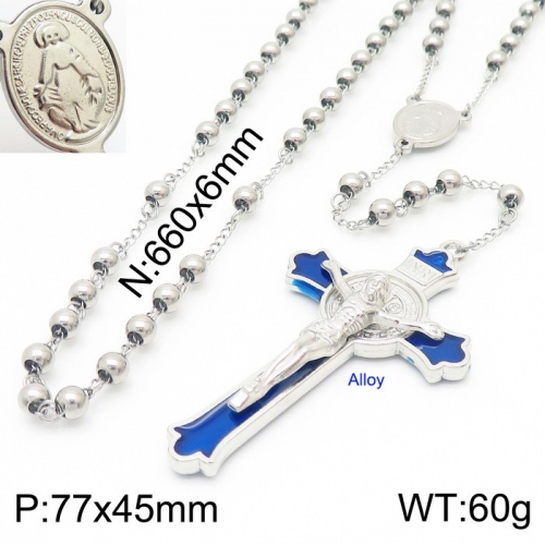 Stainless Steel Necklace KN227343-Z17