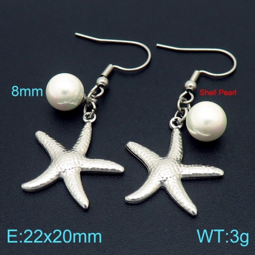 Stainless Steel Earring KE102723-Z9