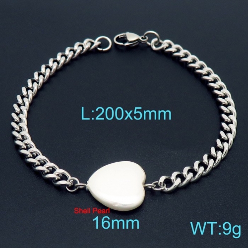 Stainless Steel Bracelet KB157788-Z9