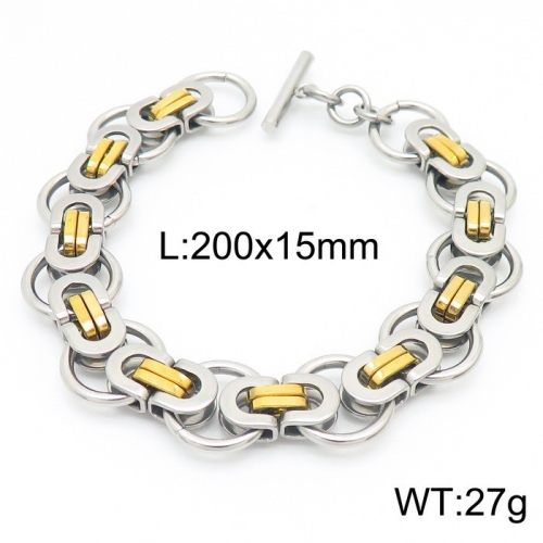 Stainless Steel Bracelet KB157712-Z12