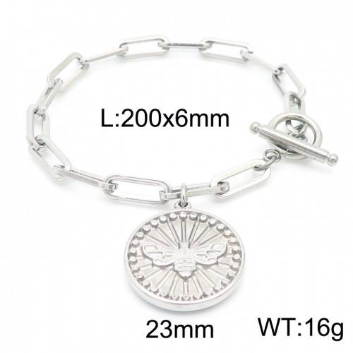 Stainless Steel Bracelet KB157286-Z14