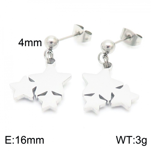 Stainless Steel Earring KE102616-Z8