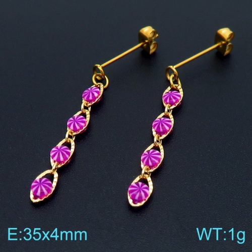 Stainless Steel Earring KE102737-Z6