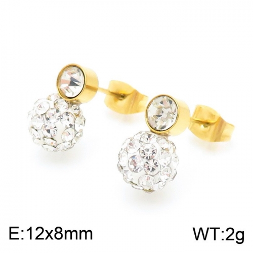 Stainless Steel Earring KE102192-Z10