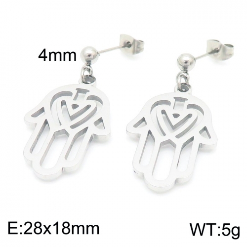 Stainless Steel Earring KE102578-Z8