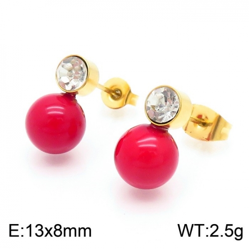 Stainless Steel Earring KE102187-Z9