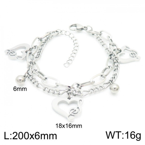 Stainless Steel Bracelet KB157239-Z13