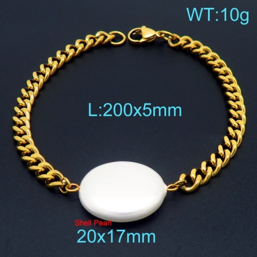 Stainless Steel Bracelet KB157795-Z10